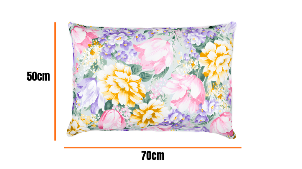 Perna 50x70 cm, Flori mov