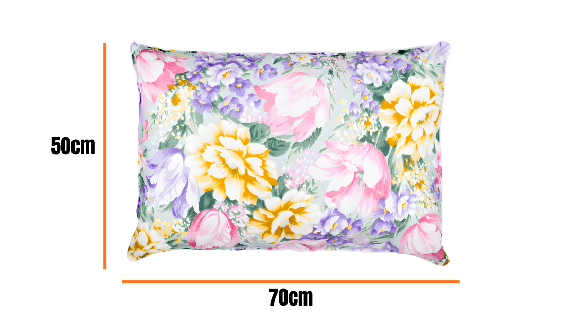 Perna 50x70 cm, Flori mov