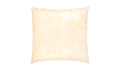 Perna 70x70 cm, Crem cu trandafiri argintii